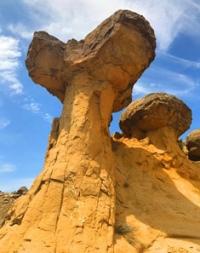 Mineral stone column Torysh.