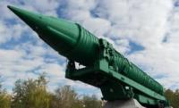 Макет ядерной баллистической ракеты СС-15А15 (по классификации НАТО SS-17 «Satana»). Фотография Александра Петрова.