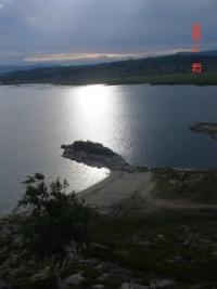 Bukhtarma reservoir.