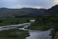 Koksu river.