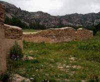 Ancient settlement Kent in Karkaraly park.