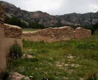Ancient settlement Kent in Karkaraly park.