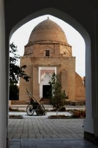 Rukhabad mausoleum in Samarkand.