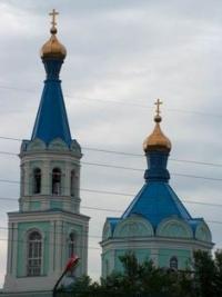 Resurrection Cathedral in Semipalatinsk.