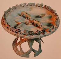 1 Lamp with the image of an archer. Neighborhood of Almaty. Vth -IInd centuries BC.