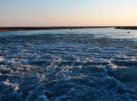 Aral Sea in Kazakhstan.