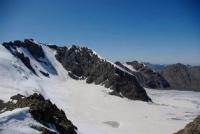 Glacier Jambyl. Dzungarskiy Ala-Tau.
