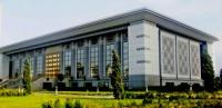 The museum of Turkmen carpet in Ashgabad.