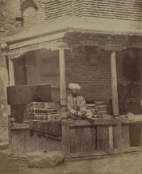 Seller of chests, Samarkand.