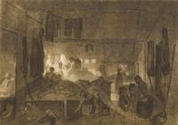 Т. Г. Шевченко. Казарма. 1856 – 1857 г.г.