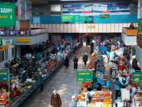 The Green Bazaar in Almaty.
