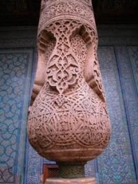 Columns of the Djuma-mosque.