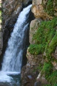The waterfall Uzun-Kargaly.