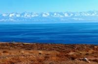 Lake Issyk Kul.