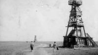 Вышка на Сарбайском карьере, 1959 год.
