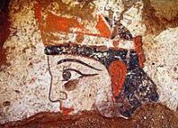 Фрагмент хорезмийской фрески VI - III века до н. э.