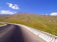 Road Susamyr - Bishkek.