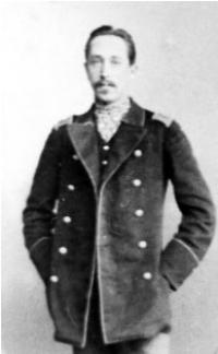 A.A. Silantyev in a jacket of a student at the Forest Institute, 1890.
