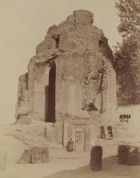 Мавзолей Биби Ханум. Фотограф-любитель Г.А.Панкратьев «Альбом исторических памятников Самарканда» 1890 год.