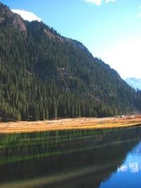 Lake Ala-Kul, located at an altitude of 3,532 meters above sea level, is located in river basin.