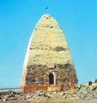 Mausoleum of Bayan Sulu and Kozy Korpesh. Photo from the 80s of the last century.