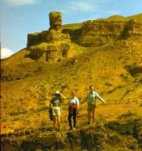Tourists in Temirlik Canyon.
