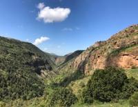 Aksu Canyon with river of same name.