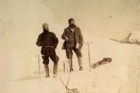 The photo of the Italian prince Scipio Borgeze who went in 1900 to a travel across Tien-Shan.