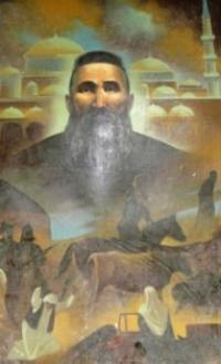 Картина "Шакарим" в мемориальном комплексе.