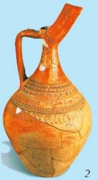 Kuyryktobe. Ceramic products - a jug (after K.M.Baypakov).