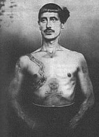 B.V. Annenkov during his imprisonment in a Chinese prison.