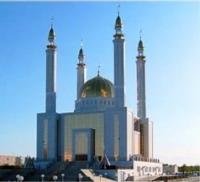 Aktobe. Mosque Nur-Gasyr.