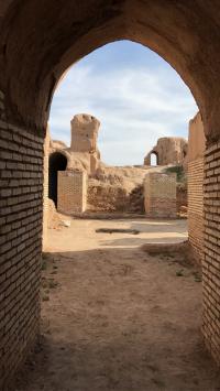 Kyrk Kyz kala palace in Termez.