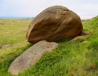 Granite massif Aiyrtau.