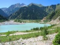 The Issyk lake.
