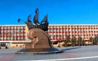 Aktau. The town area.