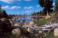 Kedrovoe lake 2200 meters above sea level.