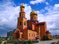St. Nicholas Cathedral in Temirtau.