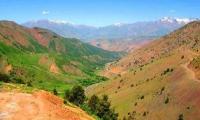 Emvirons of the Chikirchik pass.