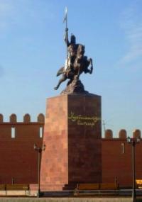 Памятник Кобланды-батыру.