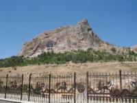Mountain Sulaiman. In the same place historical museum the Great Silk Way.