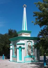 Памятник участникам большевистского движения в городе Кызылорда.