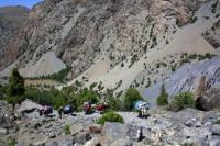 In the Fany mountains.