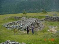 Berel barrows and environs.