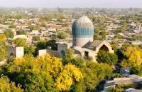 Kind on a tomb Gur-Emir in Samarkand.