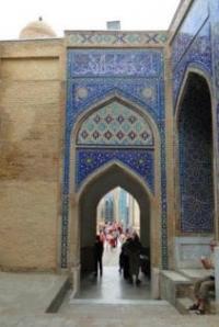 Necropolis Shakhi-Zinda in Samarkand.