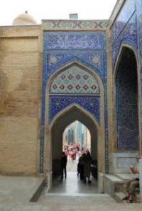 Kind on a tomb Gur-Emir in Samarkand.