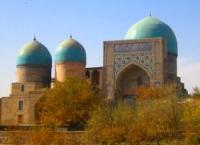 Mausoleum the Kok-sarai in Shakhizabs.