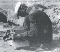 Valukinsky N.V. at archaeological excavations.