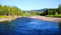 Ulba river.